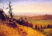 Wasatch Mountains and Great Plains in distance, Nebraska Bierstadt